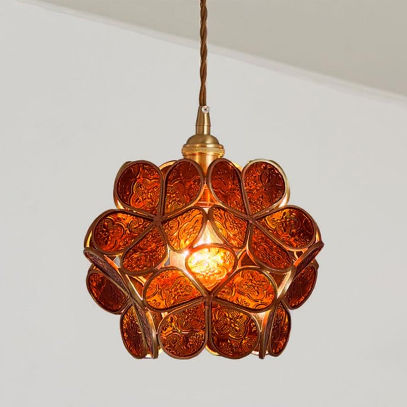 Floral Pendant Lamp for Elegant Home Decor | Stylish Lighting for Office