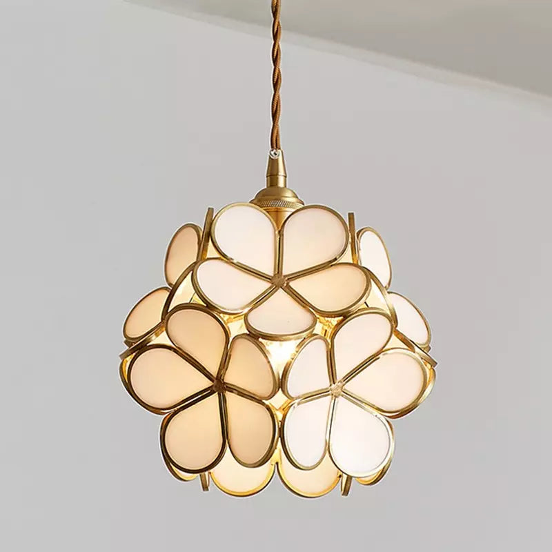 Floral Pendant Lamp for Elegant Home Decor | Stylish Lighting for Office