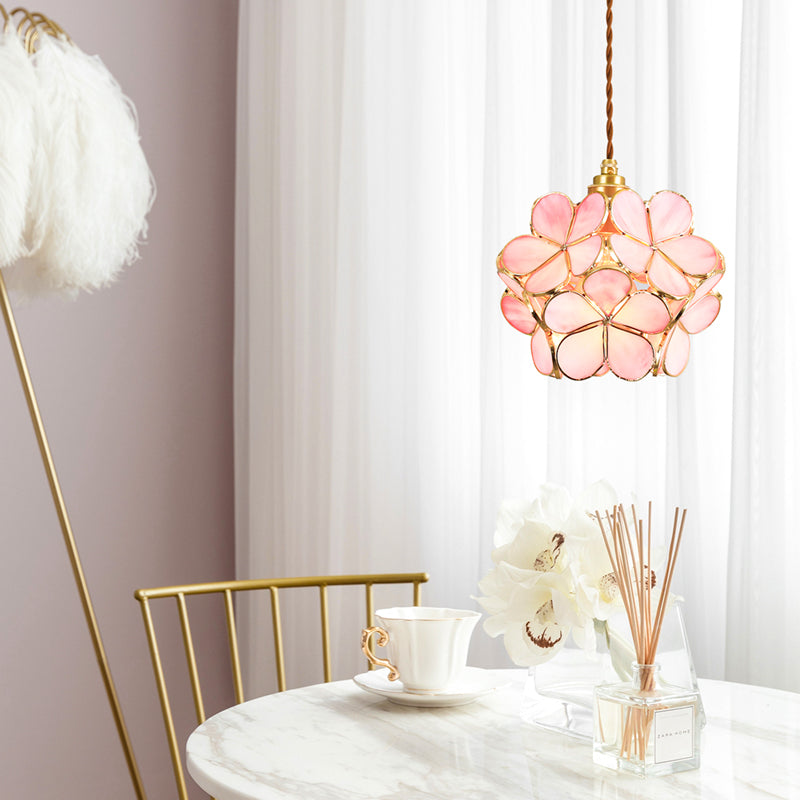 Floral Pendant Lamp for Elegant Home Decor | Stylish Lighting for Office