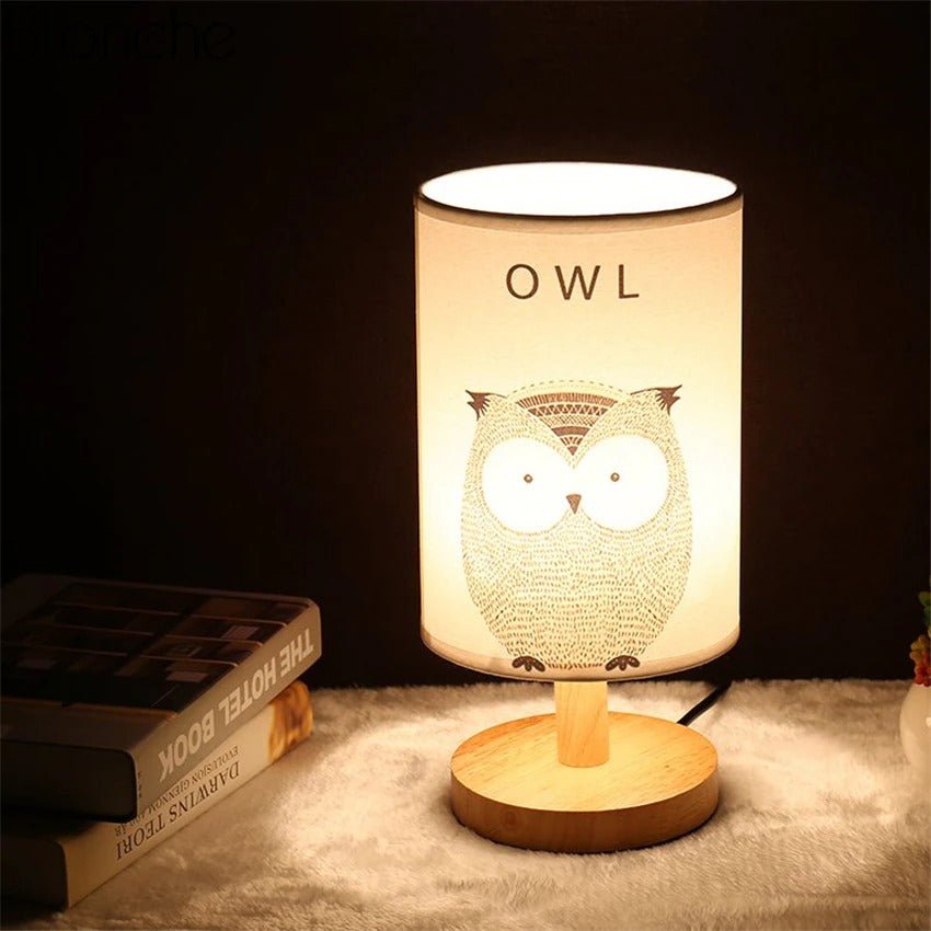 Animal Table Lamp for Kids - Cute Night Light for Home Decor and Nursery