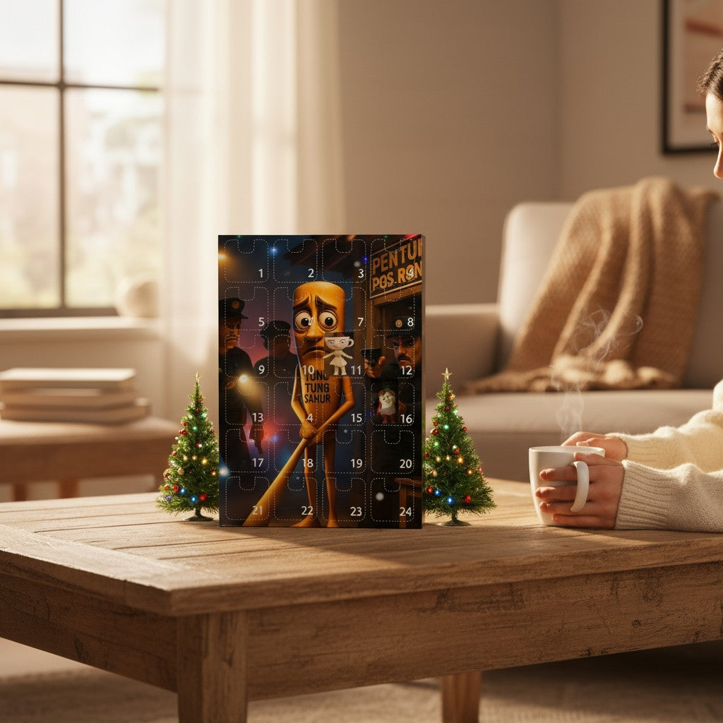 kids Christmas Advent calendar Gift 24-Days for Holiday