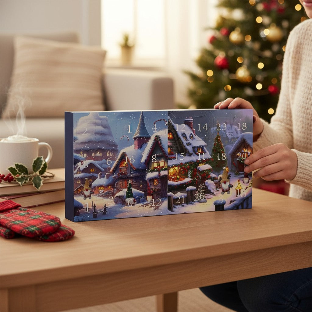 Gnome Figurines Christmas Decoration Calendar