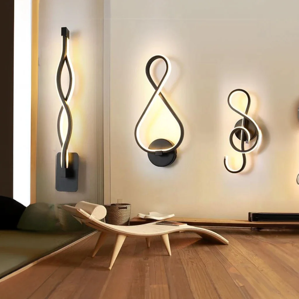 Chic Wall Lamp for Modern Living Room and Office Decor