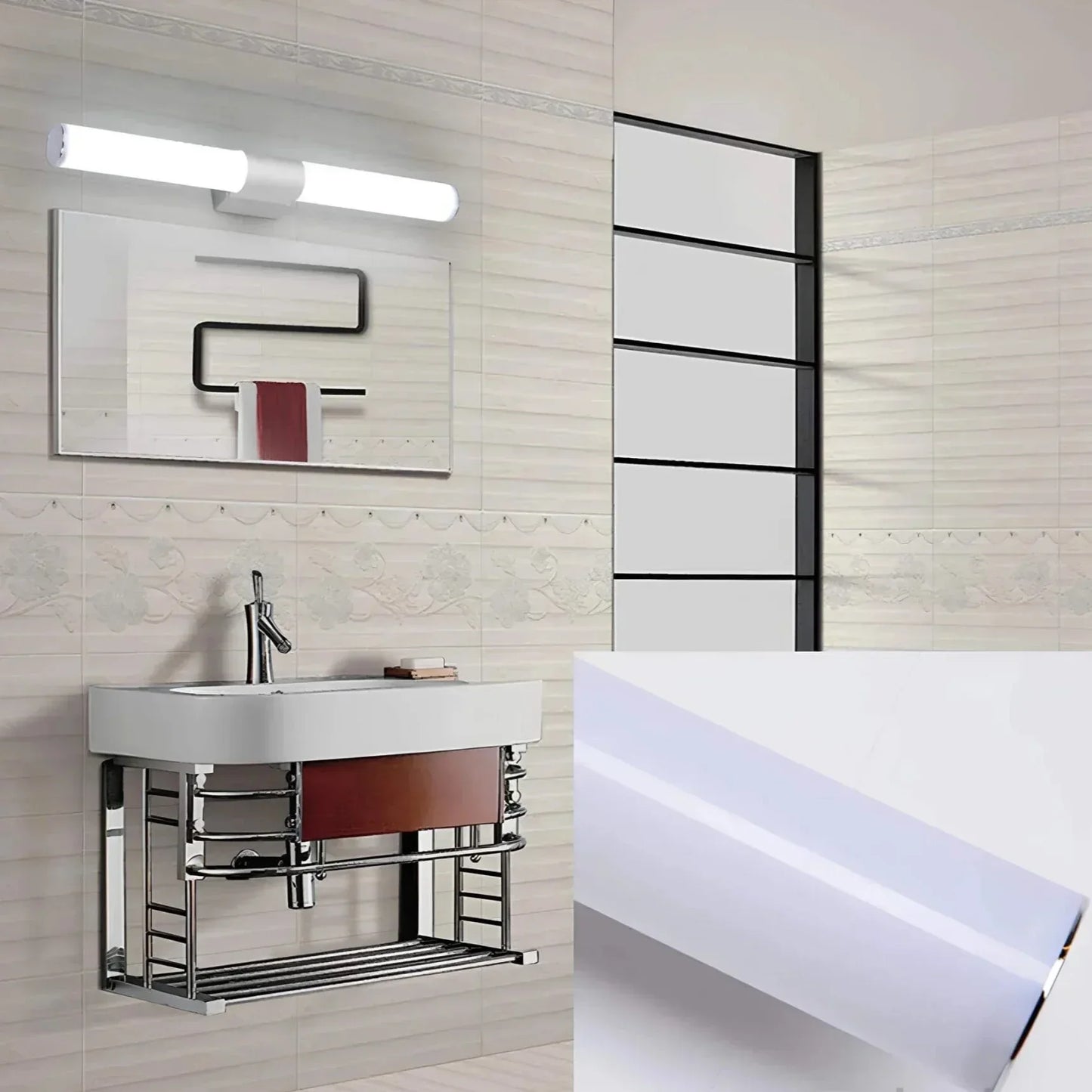 Motion Sensor Smart Wall Light for Home and Office - Energy Efficient Design