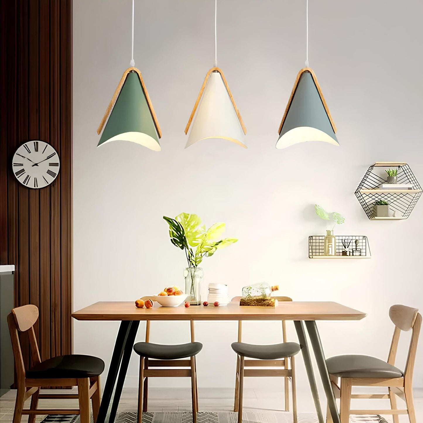 Elegant Pendant Light with Glare-Free LED for Home and Office Decor