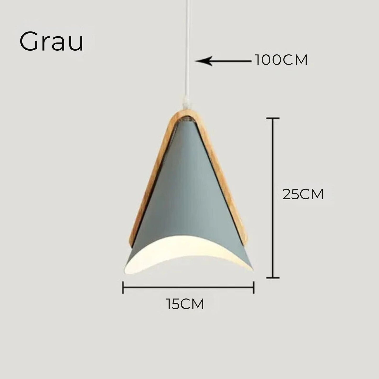 Elegant Pendant Light with Glare-Free LED for Home and Office Decor