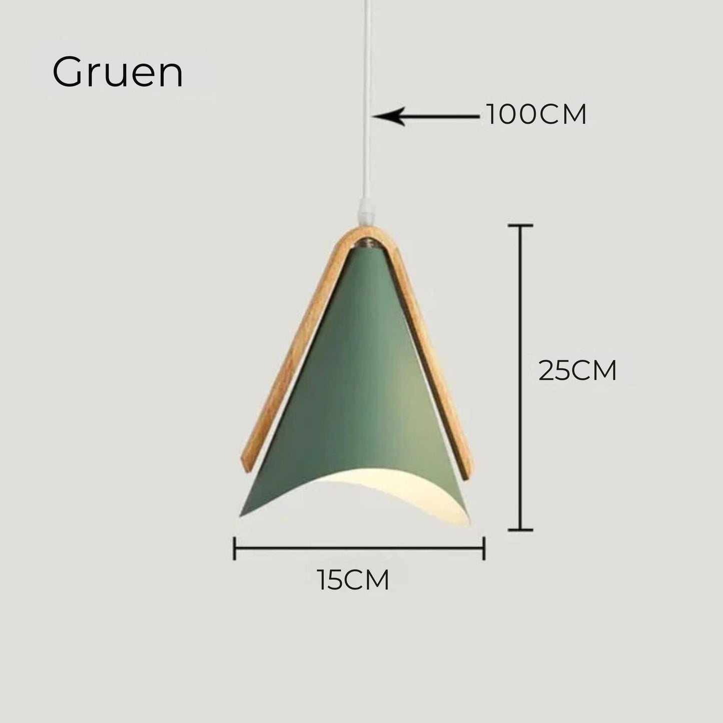 Elegant Pendant Light with Glare-Free LED for Home and Office Decor