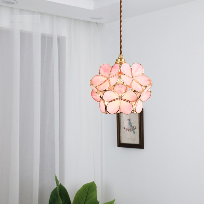 Floral Pendant Lamp for Elegant Home Decor | Stylish Lighting for Office