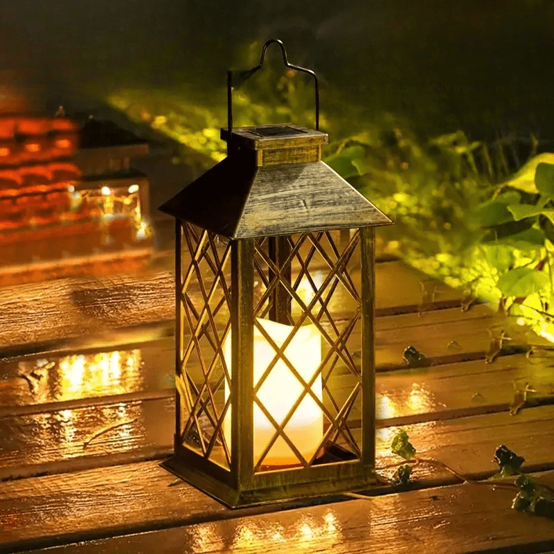 Garden Lantern Decorative Light for Outdoor Patio, Yard, and Home Decor