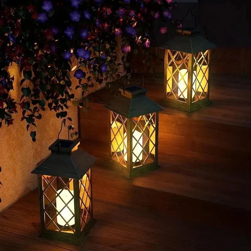 Garden Lantern Decorative Light for Outdoor Patio, Yard, and Home Decor