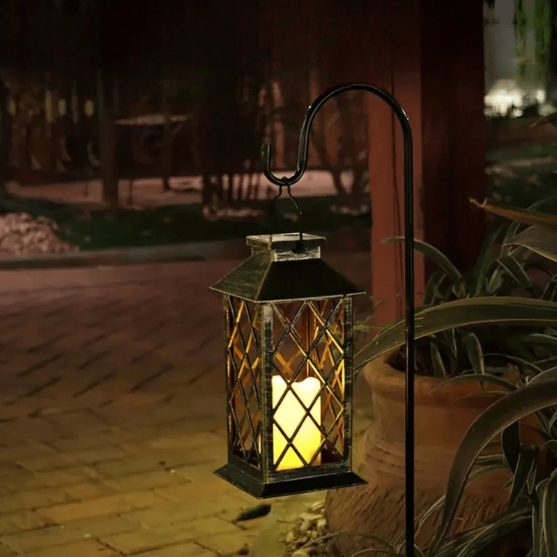 Garden Lantern Decorative Light for Outdoor Patio, Yard, and Home Decor