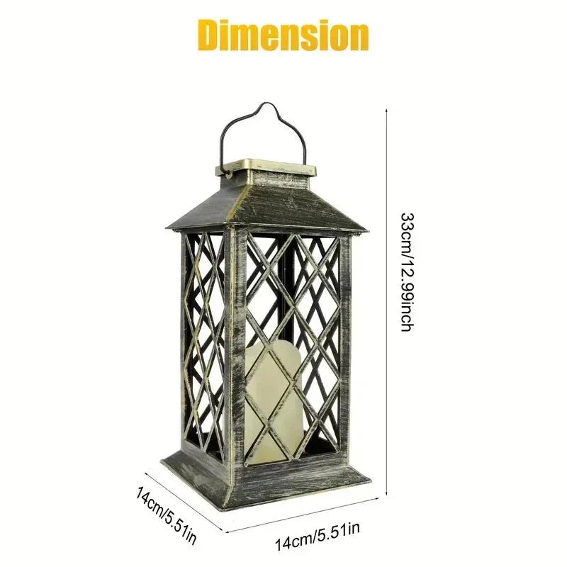 Garden Lantern Decorative Light for Outdoor Patio, Yard, and Home Decor