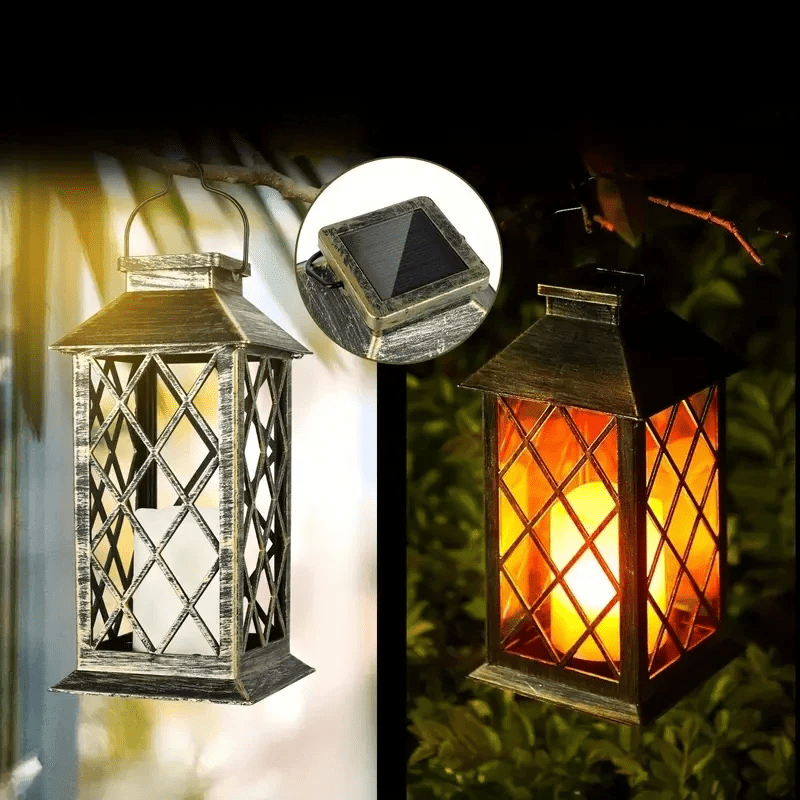 Garden Lantern Decorative Light for Outdoor Patio, Yard, and Home Decor