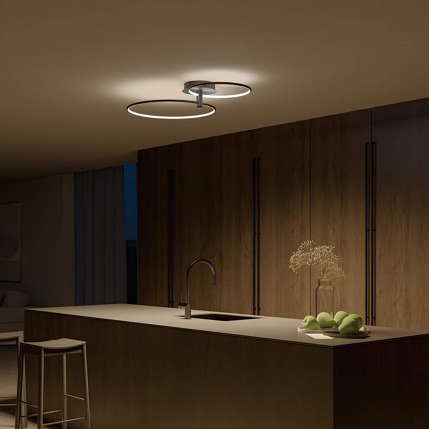 LED Ceiling Light with Dimming Function for Modern Home and Office Decor