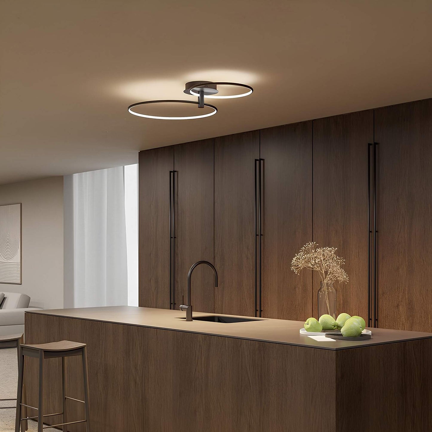 LED Ceiling Light with Dimming Function for Modern Home and Office Decor