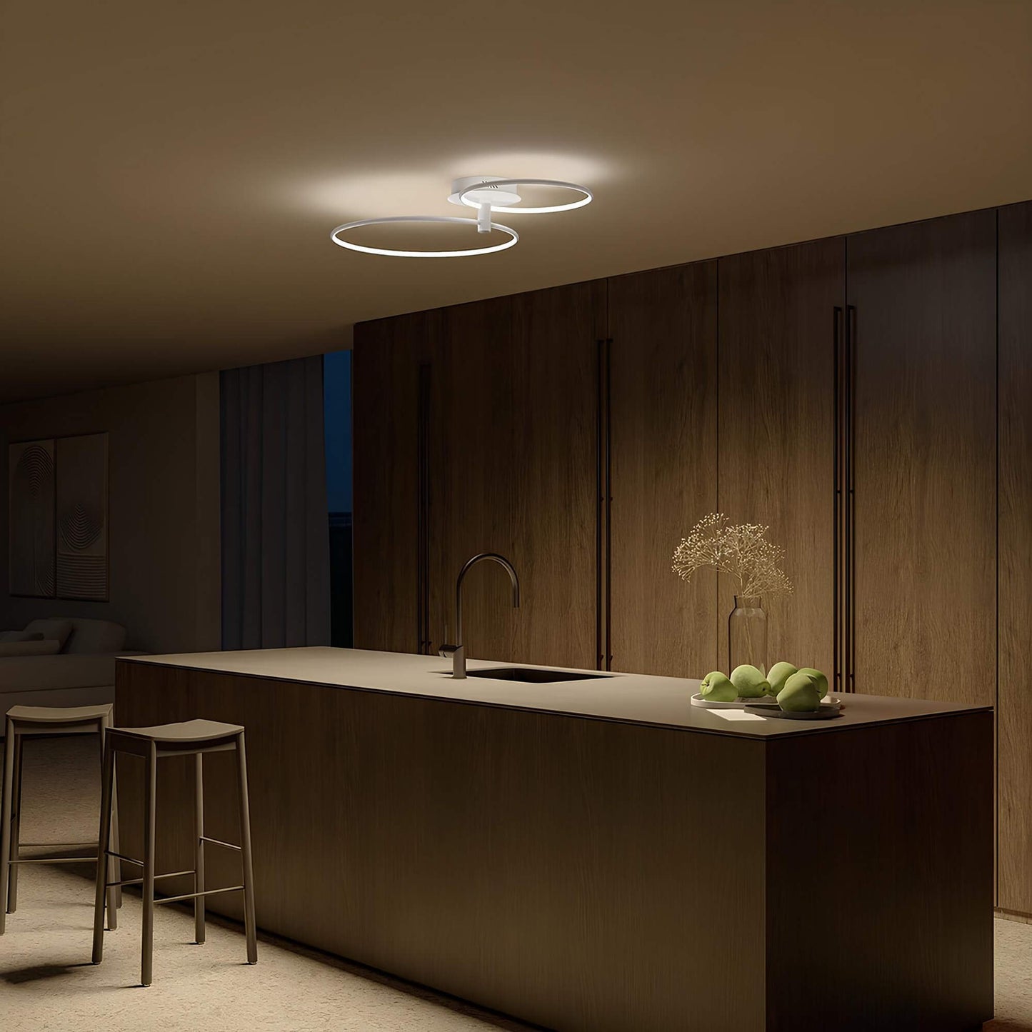 LED Ceiling Light with Dimming Function for Modern Home and Office Decor