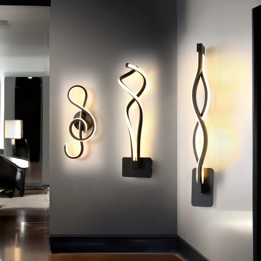 Chic Wall Lamp for Modern Living Room and Office Decor