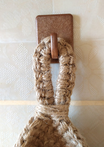 Jute Wall Storage Baskets Handwoven Organizers