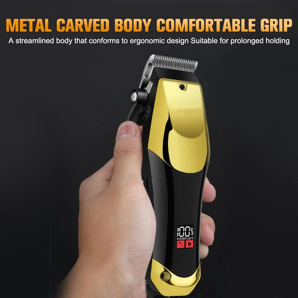 Hair Clipper Cordless Beard Trimmer – Grooming Kit for Men Haircut Essential