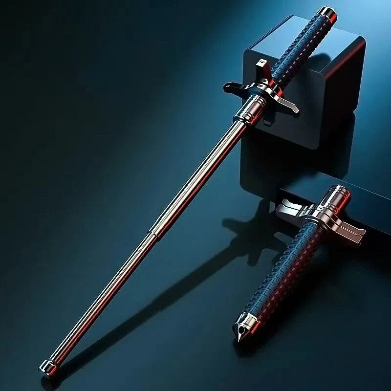 Stainless Steel Telescopic Hiking Stick – Hiking & Outdoor Tool