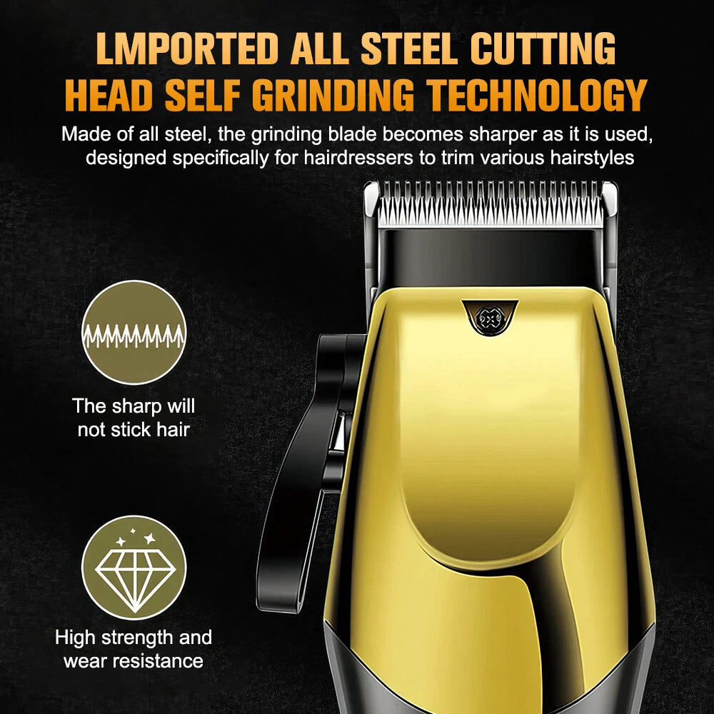Hair Clipper Cordless Beard Trimmer – Grooming Kit for Men Haircut Essential