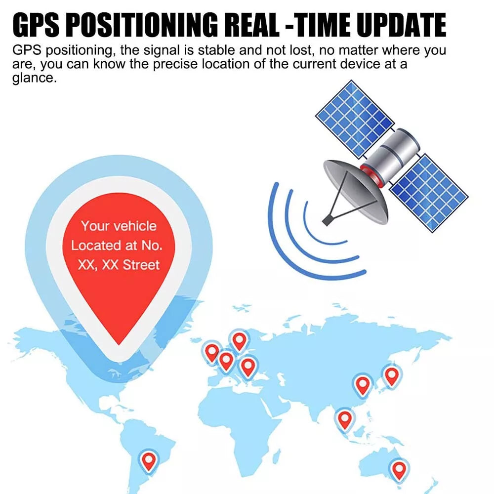 GPS Tracker Device – Magnetic Mini Tracking System for Vehicles