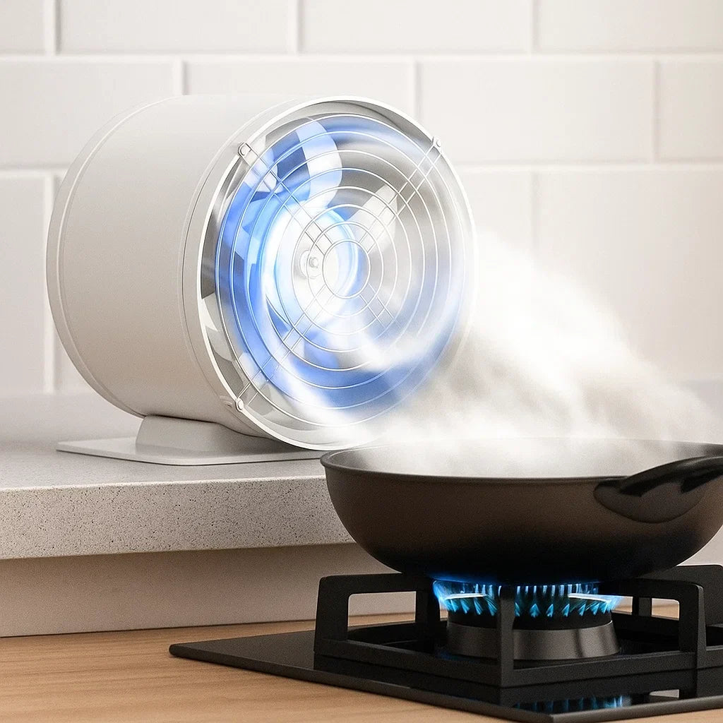 Silent Extractor Fan Wall Mounted Kitchen Air Vent