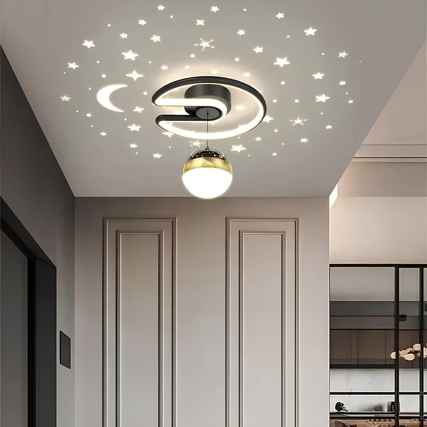 Dimmable LED Ceiling Light for Home and Office - Elegant Design, Energy Efficient