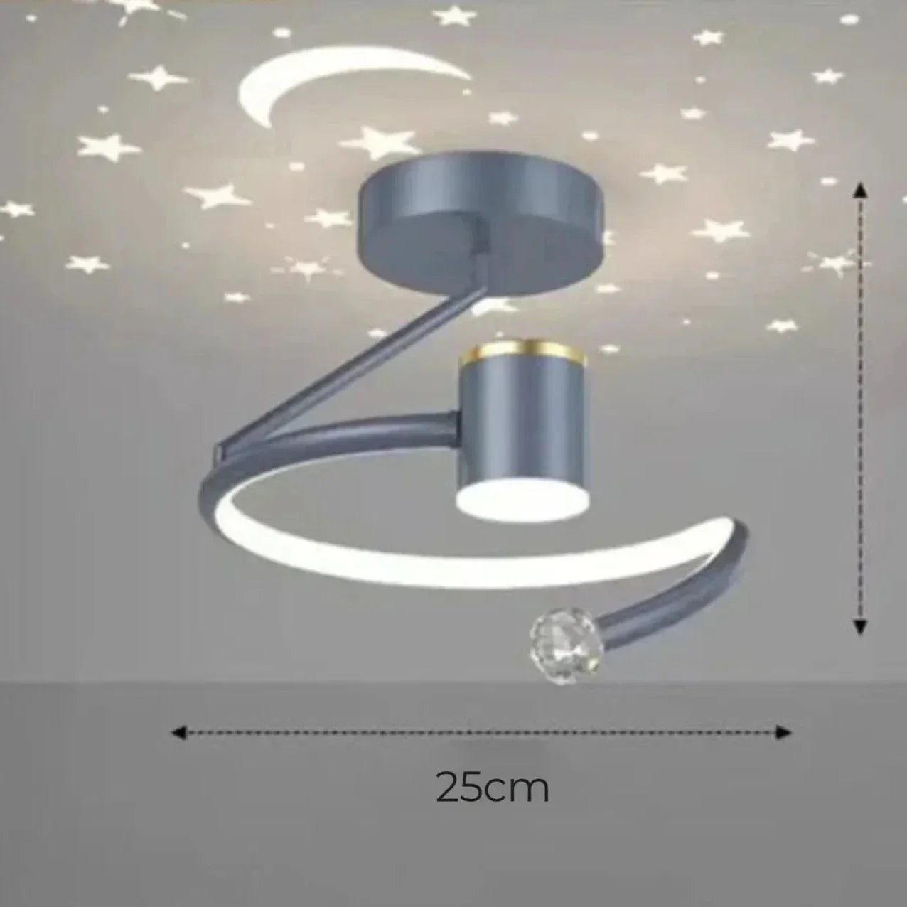 Elegant Modern Ceiling Lamp for Home and Office Lighting Solutions