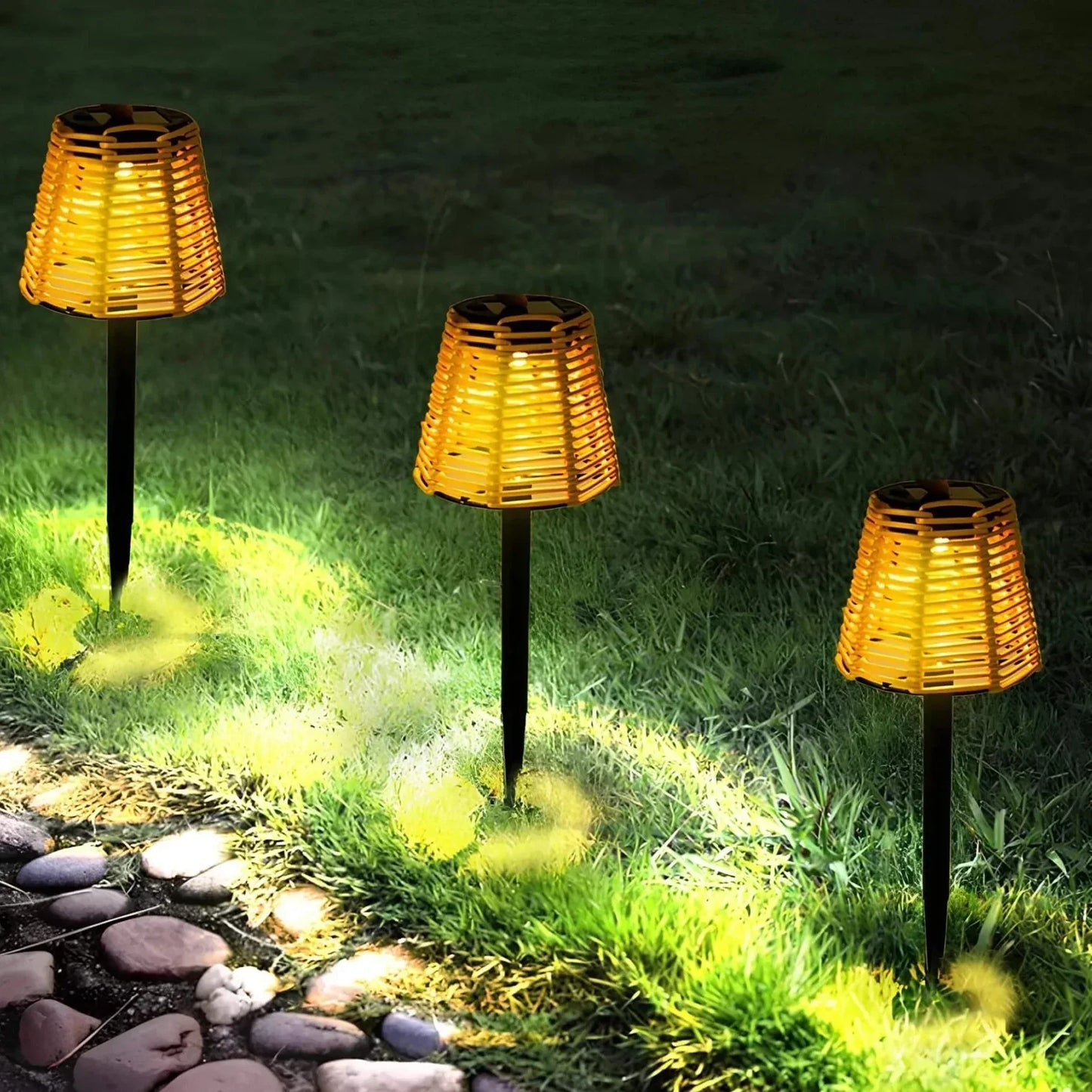 Solar String Lights for Outdoor Atmosphere - Durable, Eco-Friendly Decor