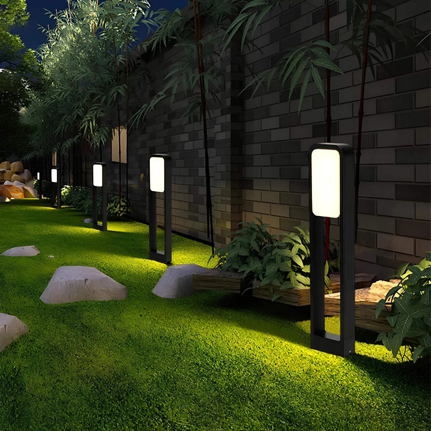 Outdoor Garden Path Light for Terrace Lighting - Solar, Waterproof, Stylish