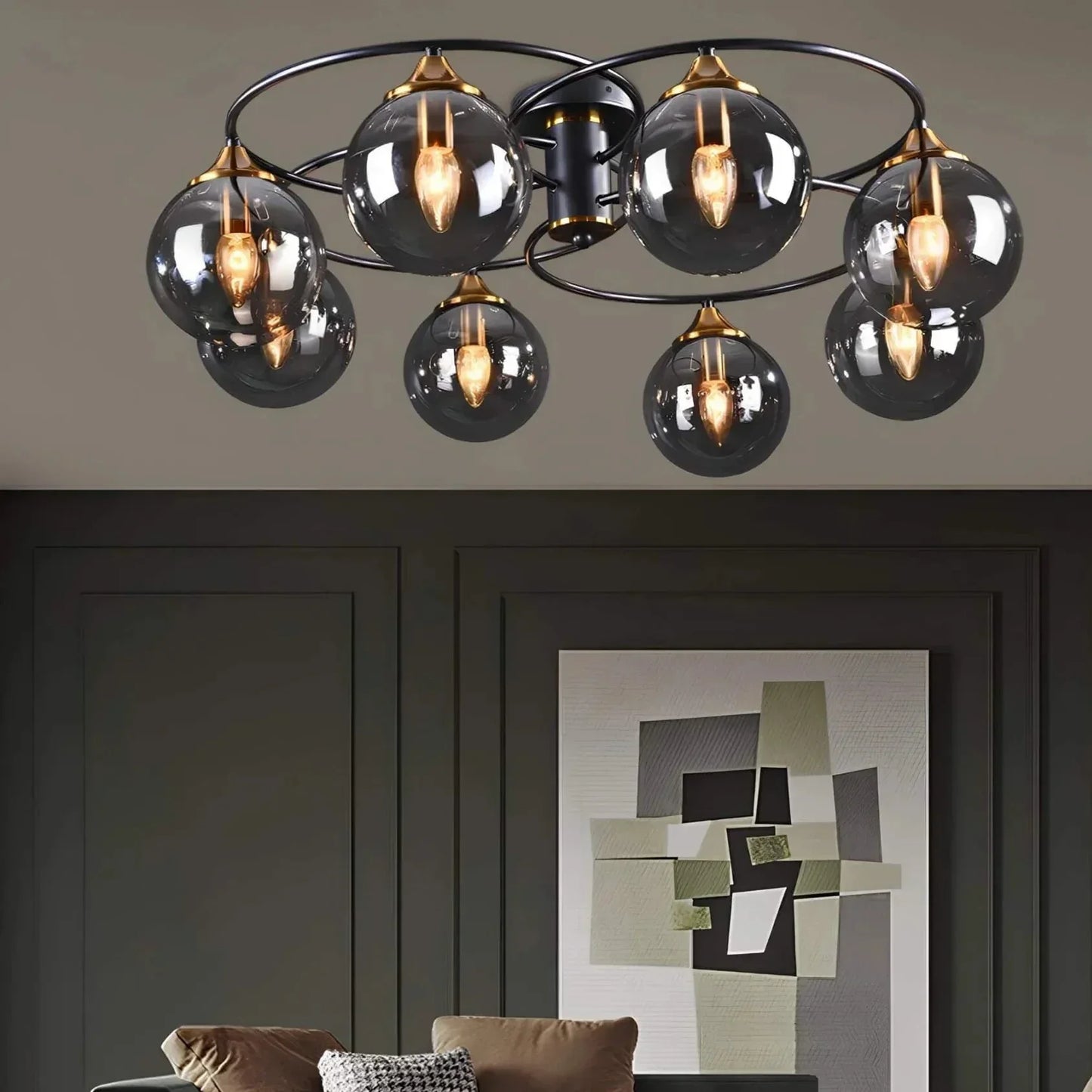 Round LED Ceiling Light for Modern Home and Office - Stylish & Energy-Efficient