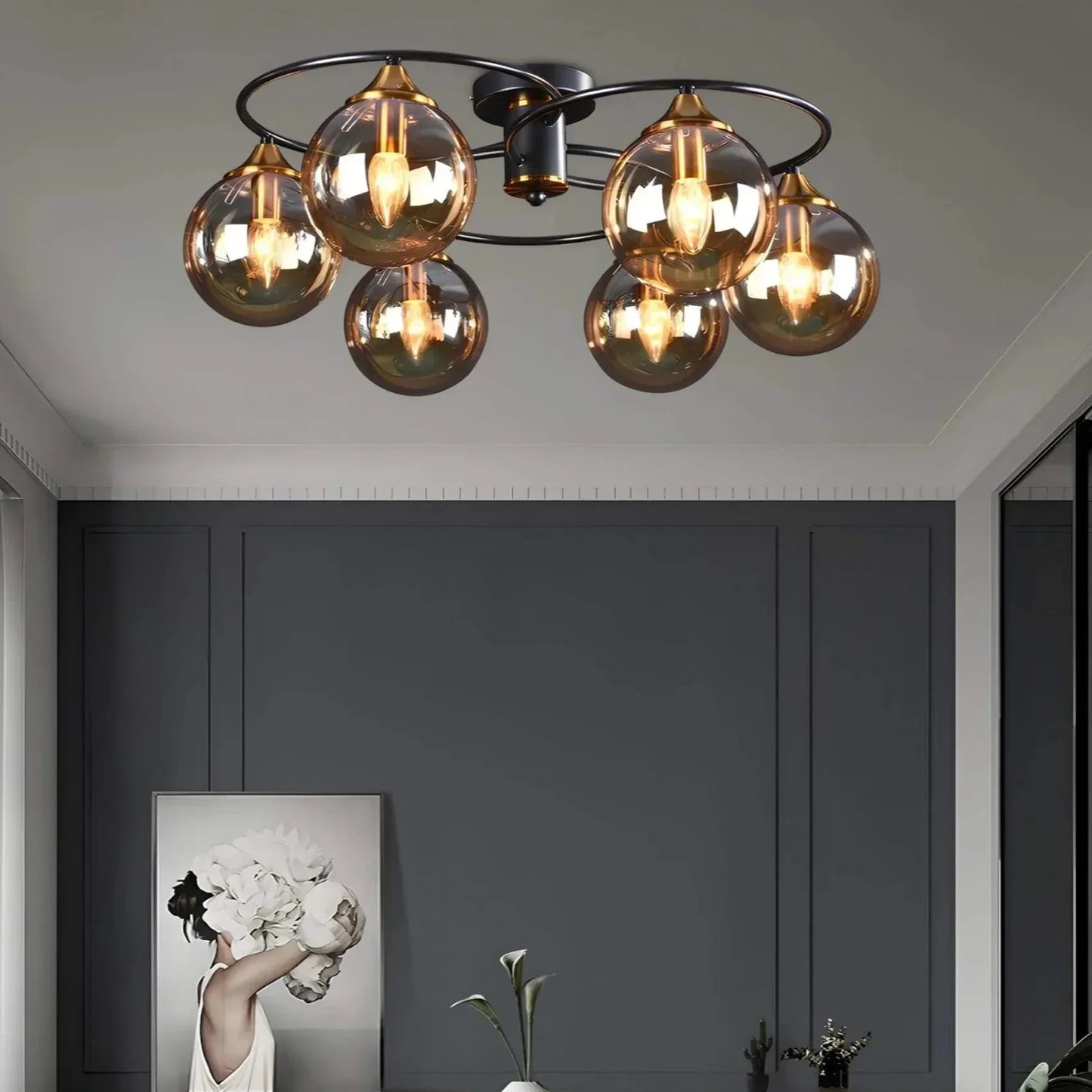Round LED Ceiling Light for Modern Home and Office - Stylish & Energy-Efficient