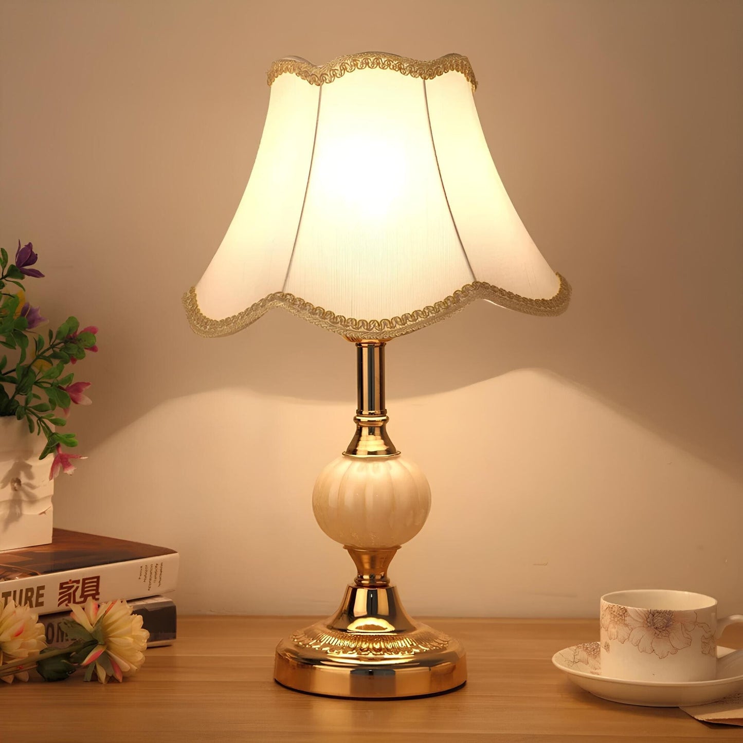 Scandinavian Retro Table Lamp for Home and Office Decor