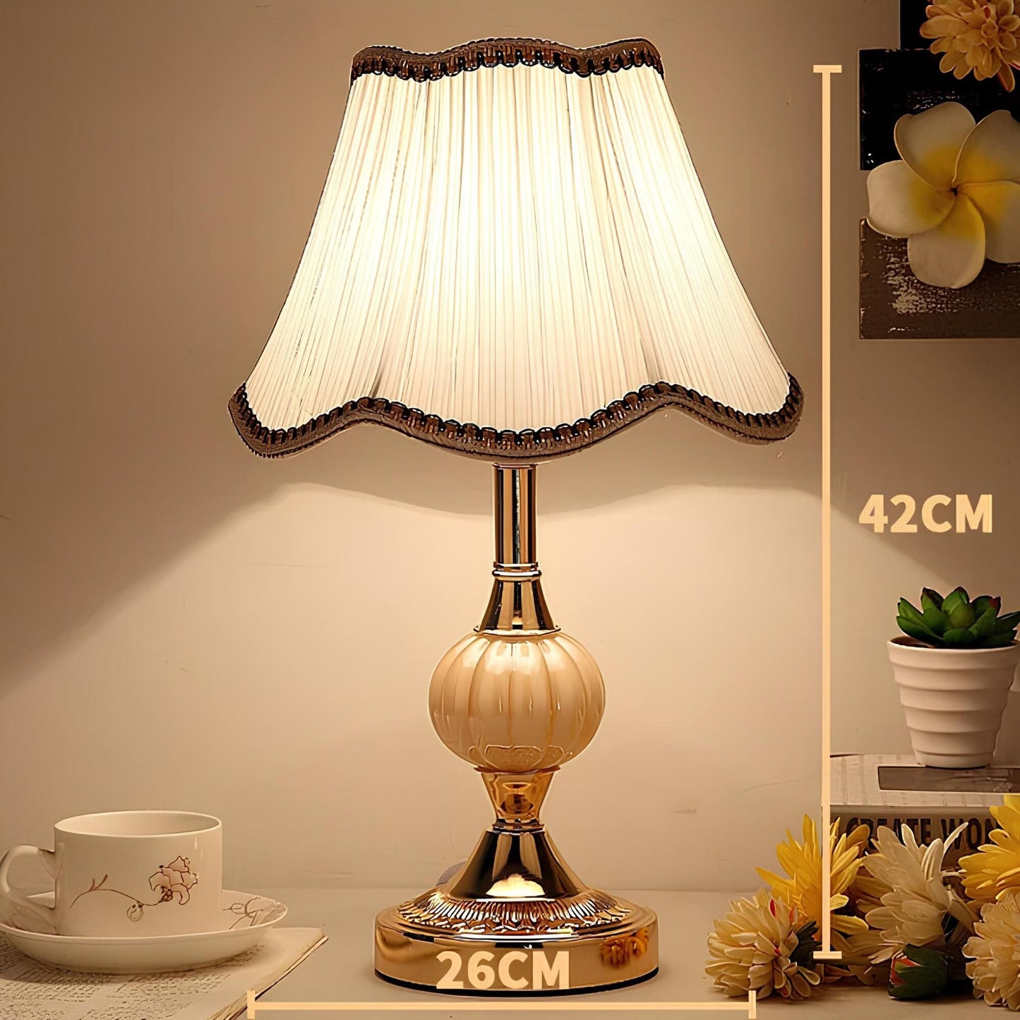 Scandinavian Retro Table Lamp for Home and Office Decor