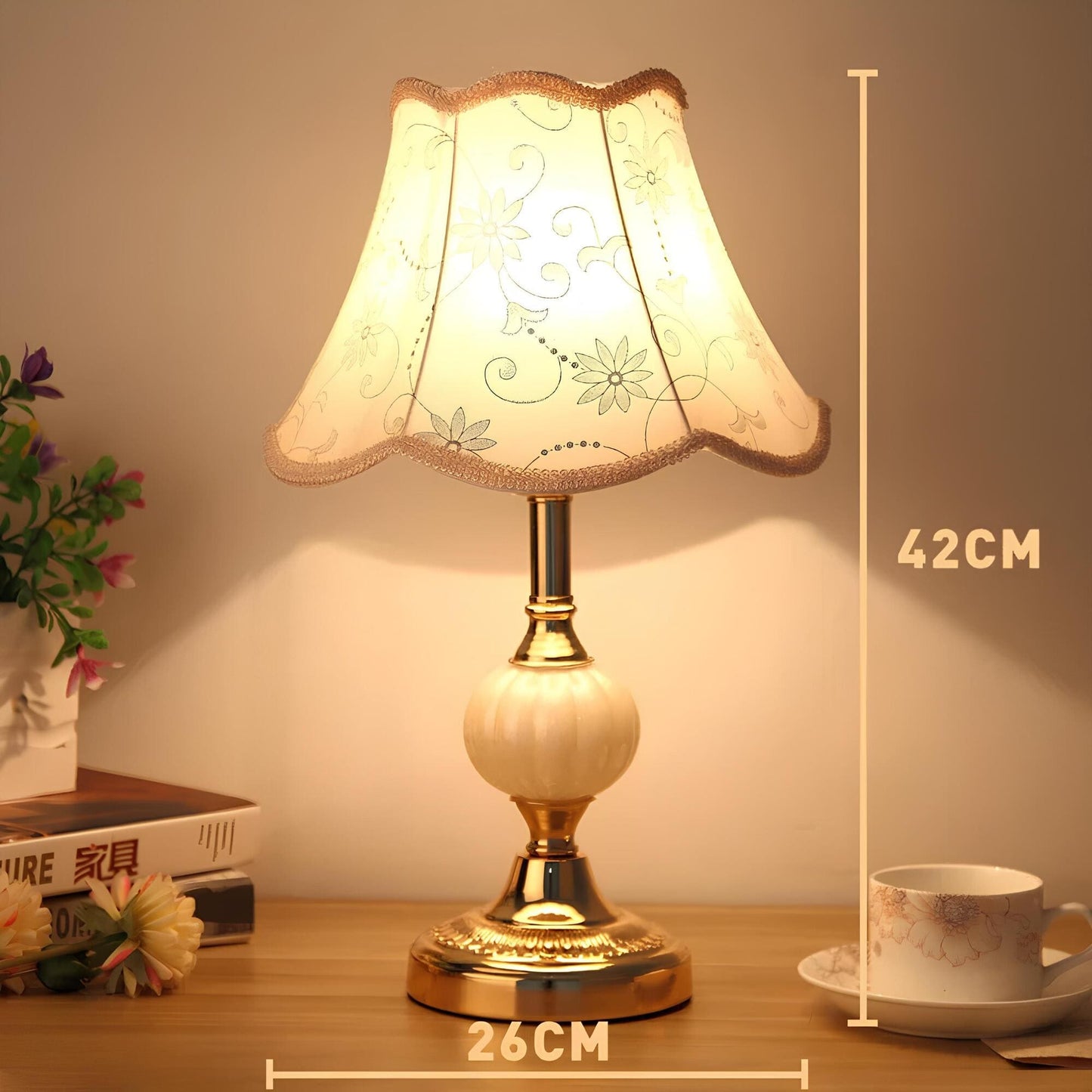 Scandinavian Retro Table Lamp for Home and Office Decor