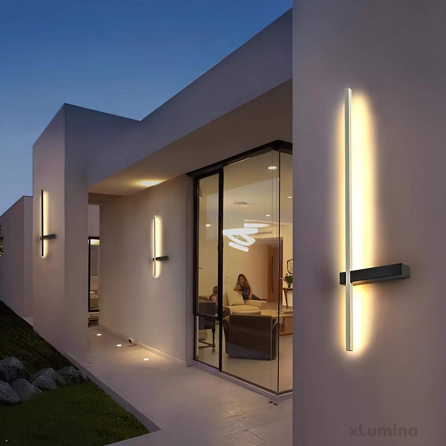 Solar Garden Light for Outdoor Spaces, Waterproof, Stylish Design