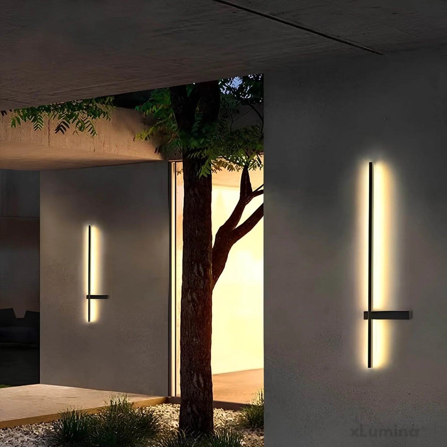 Solar Garden Light for Outdoor Spaces, Waterproof, Stylish Design