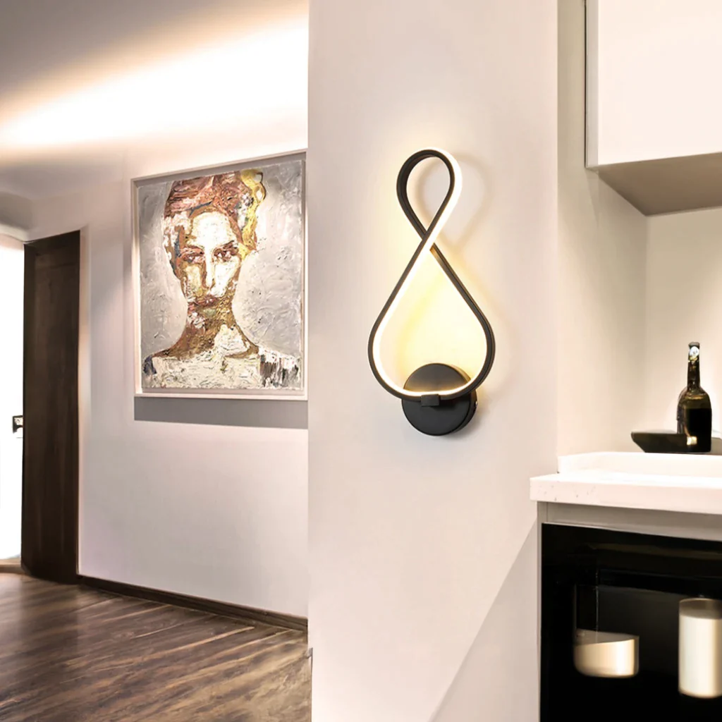 Chic Wall Lamp for Modern Living Room and Office Decor