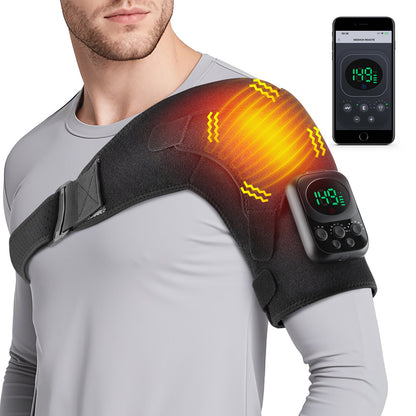 Wireless Shoulder Massage Device with Detachable Control