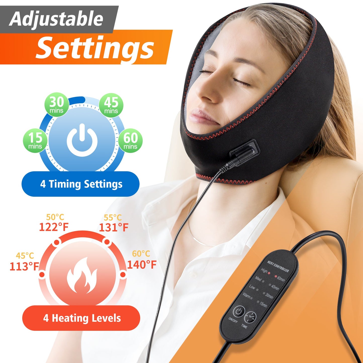 Heating Pad for Face Jaw Chin