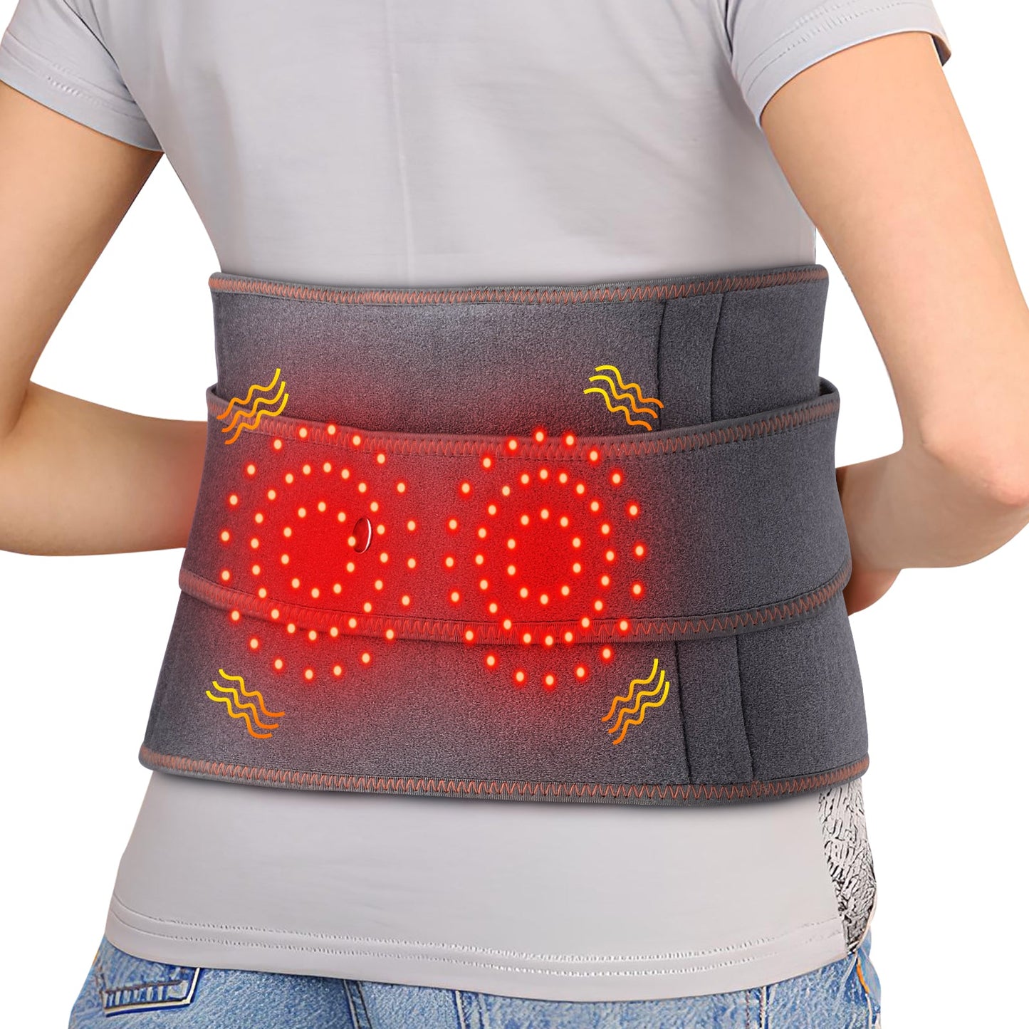 LED Heated Massager Belt