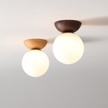 Japanese Ceiling Light with Adjustable Brightness for Home and Office Decor