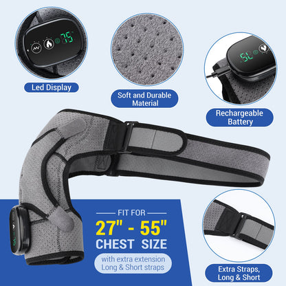 Heated Shoulder Wrap Therapy Device