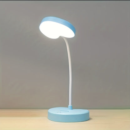 USB LED Desk Lamp - Foldable, Adjustable Brightness for Home & Office Use
