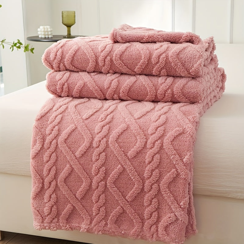 Cozy Soft Blanket for Home and Office - Warm, Stylish, and Comfortable