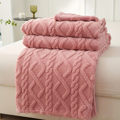 Cozy Soft Blanket for Home and Office - Warm, Stylish, and Comfortable