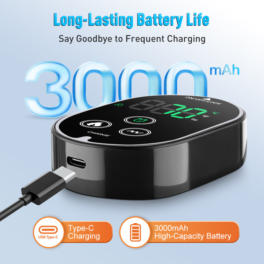 4 in 1 Cordless Massage Pad for Elbow Knee Foot Ankle