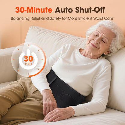 Elastic Waist Support Belt LED Massage