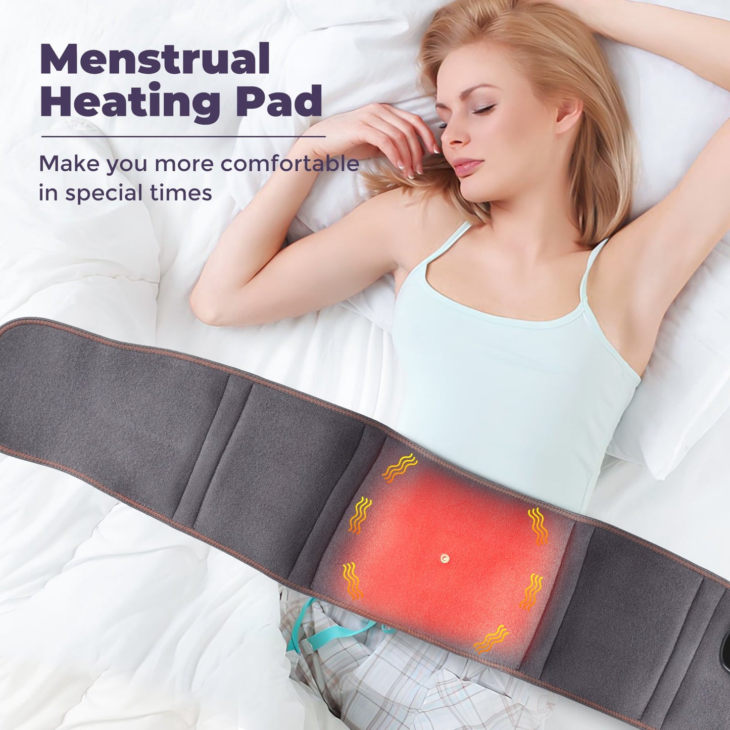 LED Heated Massager Belt